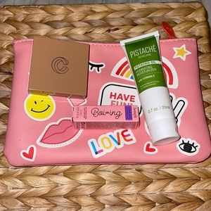 Makeup bag and products!